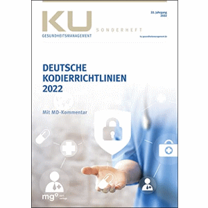 Deutsche Kodierrichtlinien 2022 mit MD-Kommentar: Allgemeine und spezielle Kodierrichtlinien für die Verschlüsselung von Krankheiten und Prozeduren