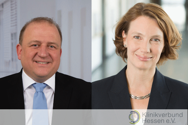 Achim Neyer und Dr. Julia Hefty übernehmen den Vorstandsvorsitz des Klinikverbunds Hessen