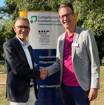 Neuer Geschäftsführer im Evangelischen Krankenhaus Hubertus