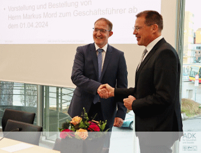 Markus Mord wird neuer Geschäftsführer der ADK GmbH