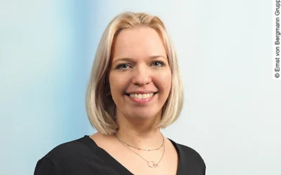 Kathleen Gernandt leitet seit dem 1. Januar 2026 die Pflegedirektion des Klinikums Ernst von Bergmann in Potsdam. Foto: Ernst von Bergmann Gruppe