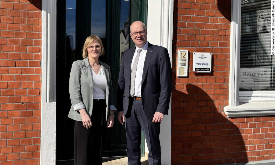 Geschäftsführer Michael gr. Hackmann und Marita Niebur-Ossenbeck